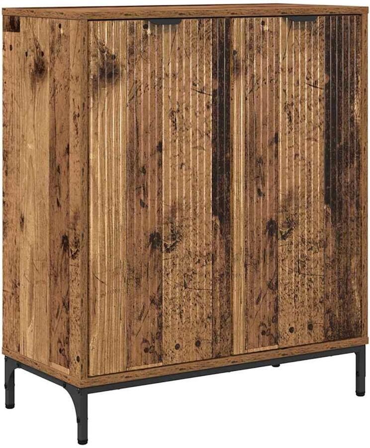 VidaXL Dressoir Oud hout 69.5 x 33 x 82 cm Bewerkt hout
