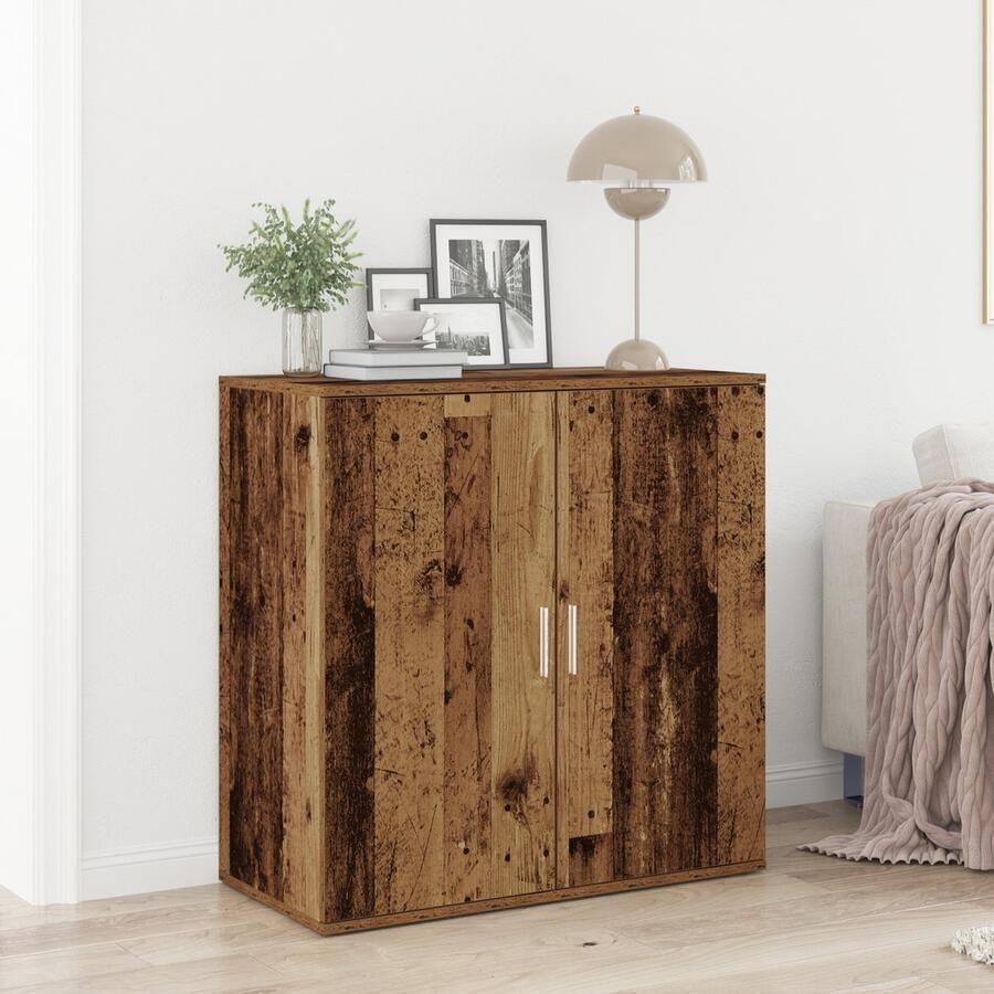 VidaXL Sideboard Oude hout Massief Hout Middelgroot Buffet Rechthoekig