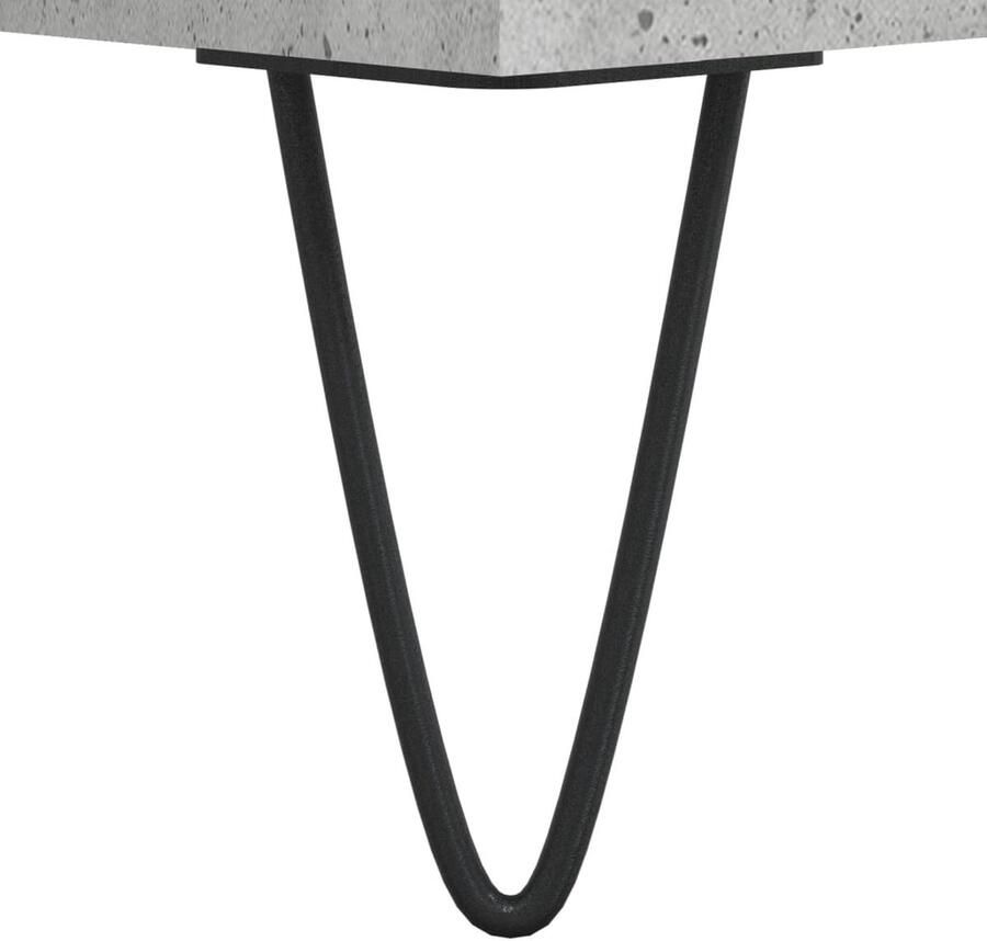 VidaXL -Dressoirs-2-st-40x35x70-cm-bewerkt-hout-betongrijs - Foto 4