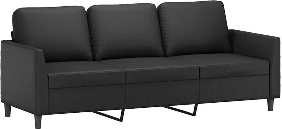 Vida XL vidaXL Driezitsbank 180 cm kunstleer zwart-VXL-359142 - Foto 3