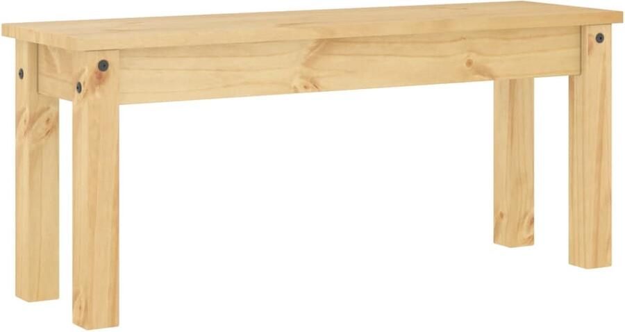 VidaXL -Eetkamerbank-Panama-105x30x45-cm-massief-grenenhout
