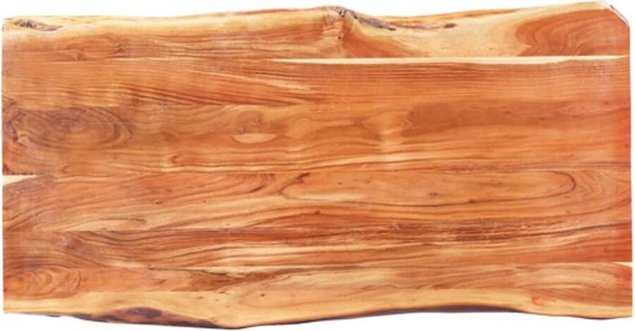 VidaXL -Eetkamertafel-met-natuurlijke-randen-3 8-cm-200-cm-acaciahout - Foto 3
