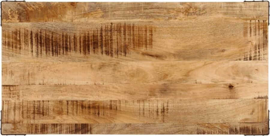 VidaXL -Eettafel-110x55x75-cm-massief-mangohout - Foto 3