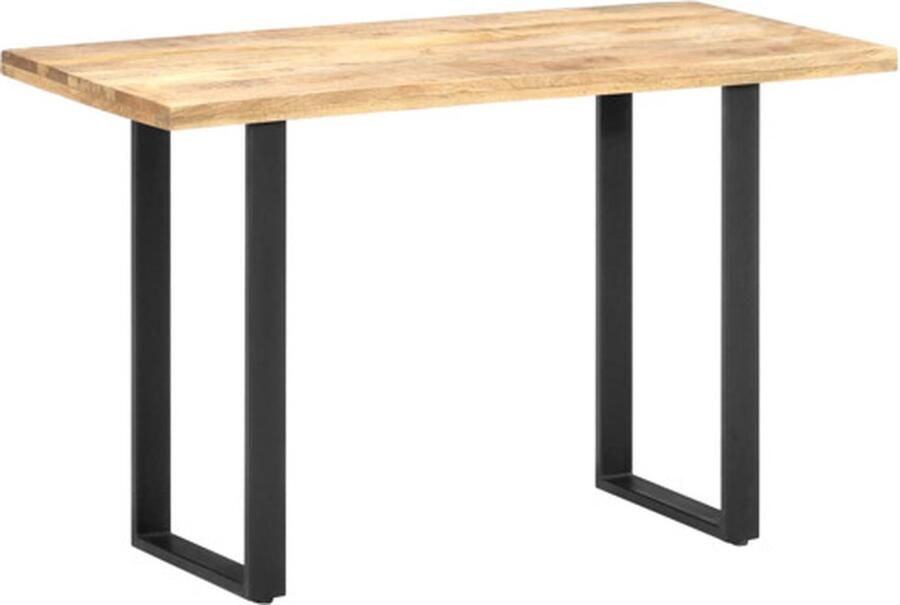 VidaXL -Eettafel-120x60x76-cm-massief-mangohout