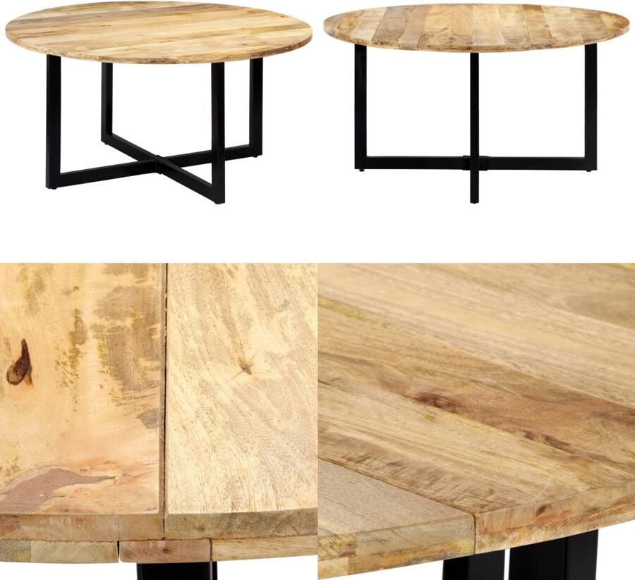 VidaXL Eettafel 150x73 cm massief mangohout Eettafel Eettafels Eetkamertafel Eetkamertafels
