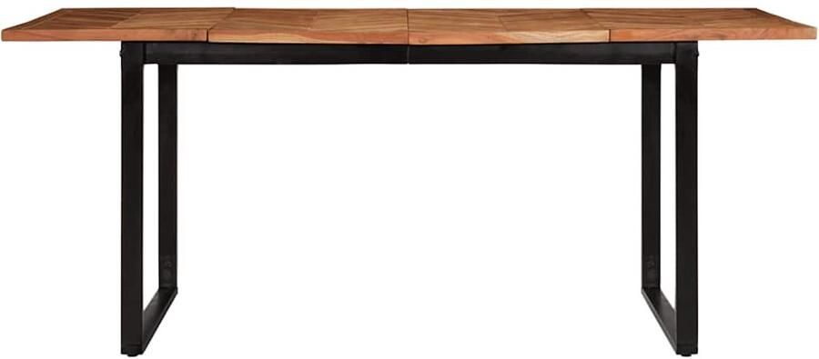 VidaXL Eettafel 180x90x75 cm massief acaciahout