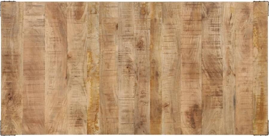 VidaXL Eettafel 180x90x75 cm massief mangohout