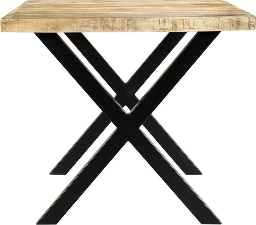 VidaXL -Eettafel-180x90x76-cm-massief-mangohout - Foto 4