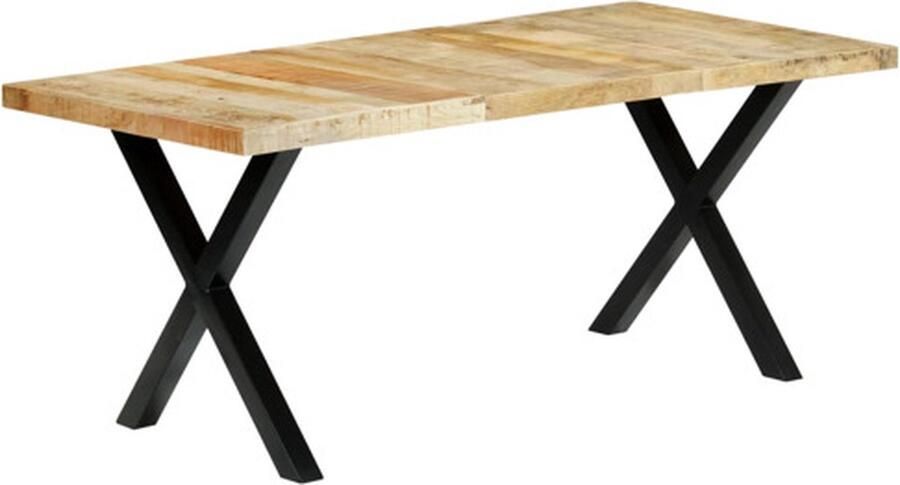 VidaXL -Eettafel-180x90x76-cm-massief-mangohout - Foto 7