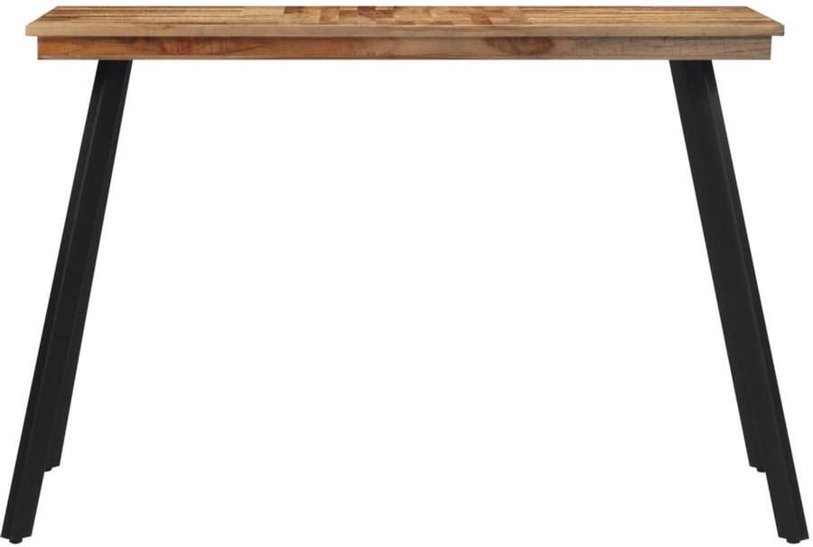 VidaXL Eettafel 120x62x76 cm massief teakhout Eettafel Eettafels Eetkamertafel Tafel