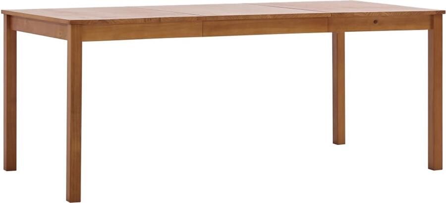 VidaXL Eettafel Eettafels Houten Eettafel Eetkamertafel Eettafel 180x90x73 cm grenenhout honingbruin
