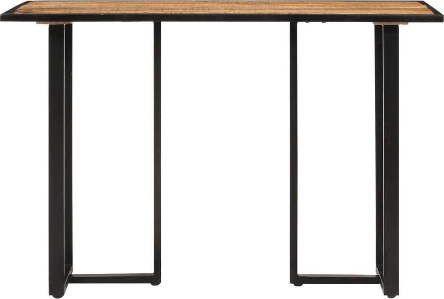 VidaXL Eettafel Mangohout 110x55x75 5 cm Eettafel Industrieel Design Mangohout Houten Tafel Salontafel Keukenmeubilair Diningtable