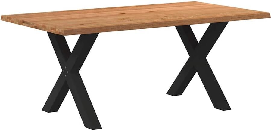 VidaXL Eettafel Rechthoekig 180x100x74 cm Eikenhout Eettafel Eettafels Eetkamertafel Keukentafel - Foto 2