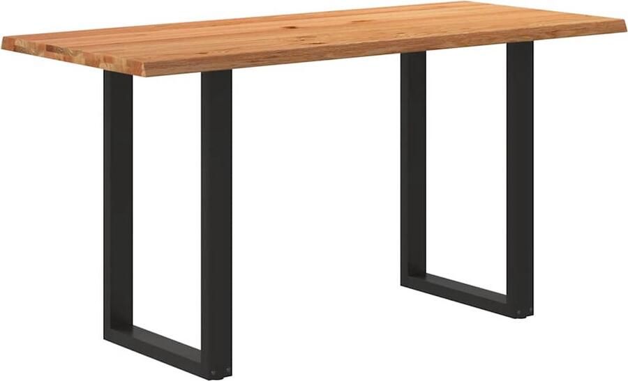 VidaXL Bartafel rechthoekig 180x80x92 cm massief eikenhout lichtbruin - Foto 7