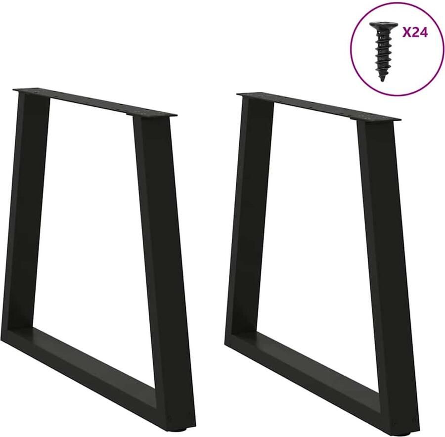 VidaXL Eettafel 200x90 cm massief eikenhout Eetkamertafel Eikenhouten Tafel Grote Eettafel Solide Tafel Design Tafel Industriële Tafel Massief Eikenhout Rechte Tafel Ovale Tafel