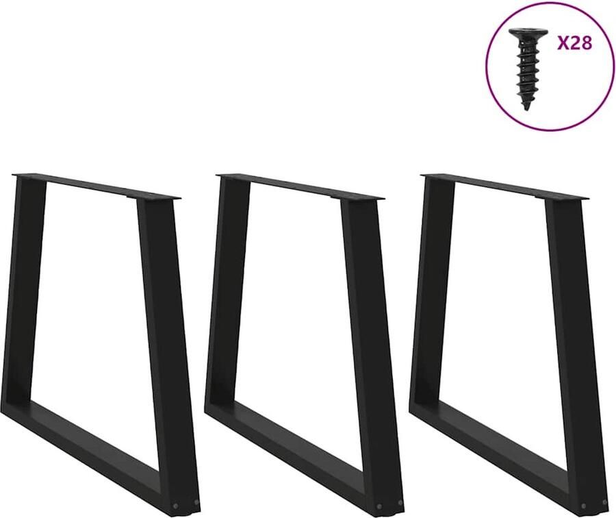 VidaXL Eettafel 280x100x74 cm Massief Eikenhout Eetkamertafel Eikenhouten Tafel Salontafel Tuintafel Buitentafel Lange Tafel Ruime Tafel Solide Tafel Design Tafel Industriële Tafel