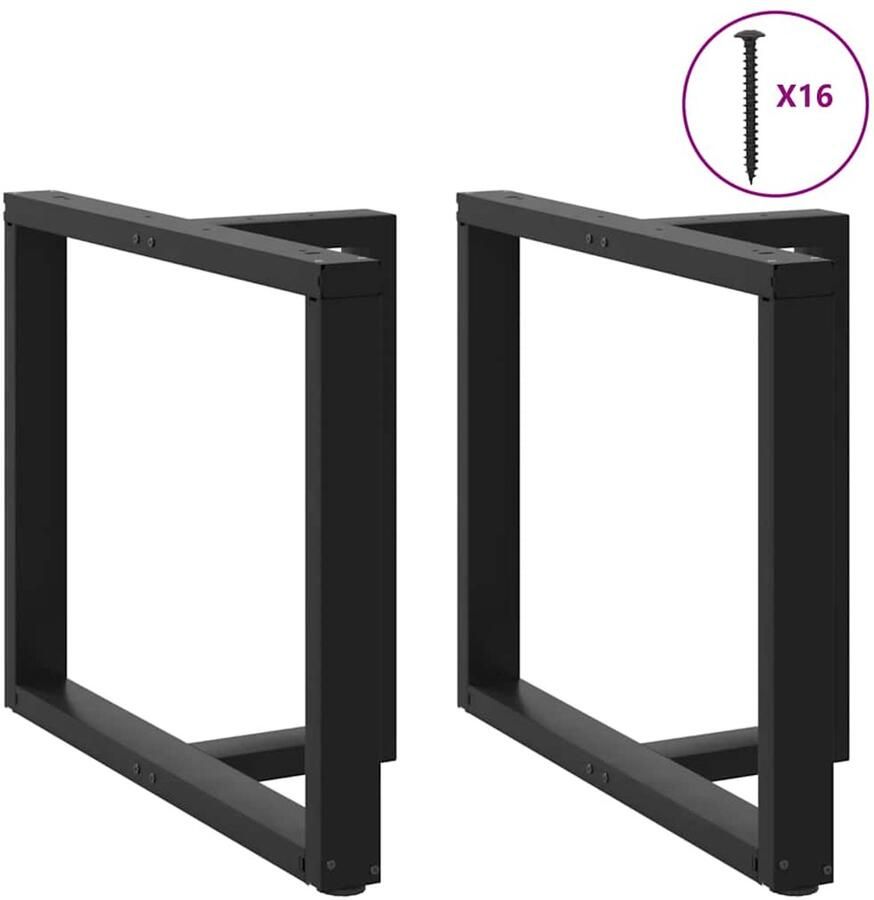 The Living Store Eettafel rechthoekig 220x120x74 cm massief eikenhout lichtbruin Eetkamertafel Eikenhouten Tafel Grote Eettafel Massief Eikenhout Industriële Tafel - Foto 2