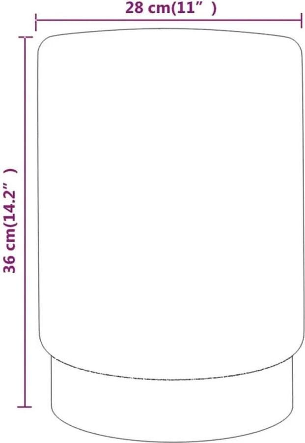 VidaXL Elegante Fluwelen Kruk Lichtblauw & Goud Luxe Kruk Velvet Kruk Blauwe Kruk Gouden Kruk Woonaccessoires