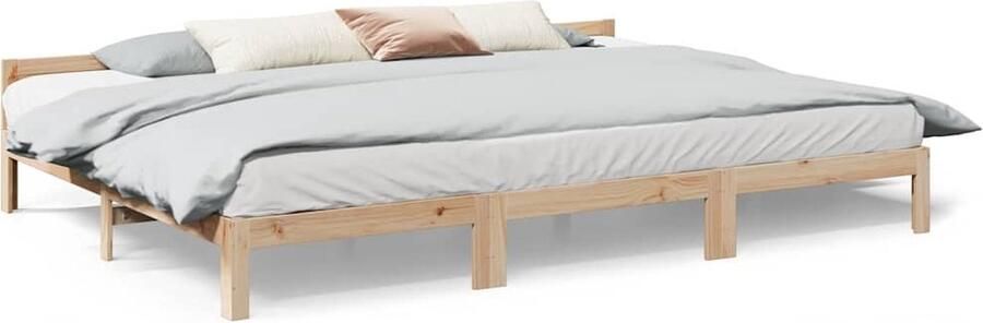 VidaXL Bedframe Family zonder matras 240x200 cm massief grenenhout