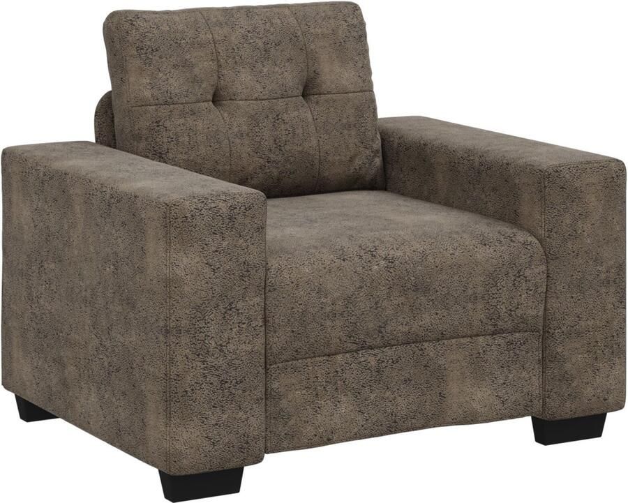 VidaXL Donkergrijs Polyester gemengd stof Middelgroot Ergonomisch - Foto 2