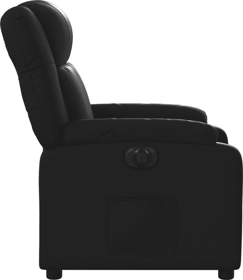 Vida XL vidaXL Fauteuil elektrisch verstelbaar kunstleer zwart-VXL-3205136 - Foto 5