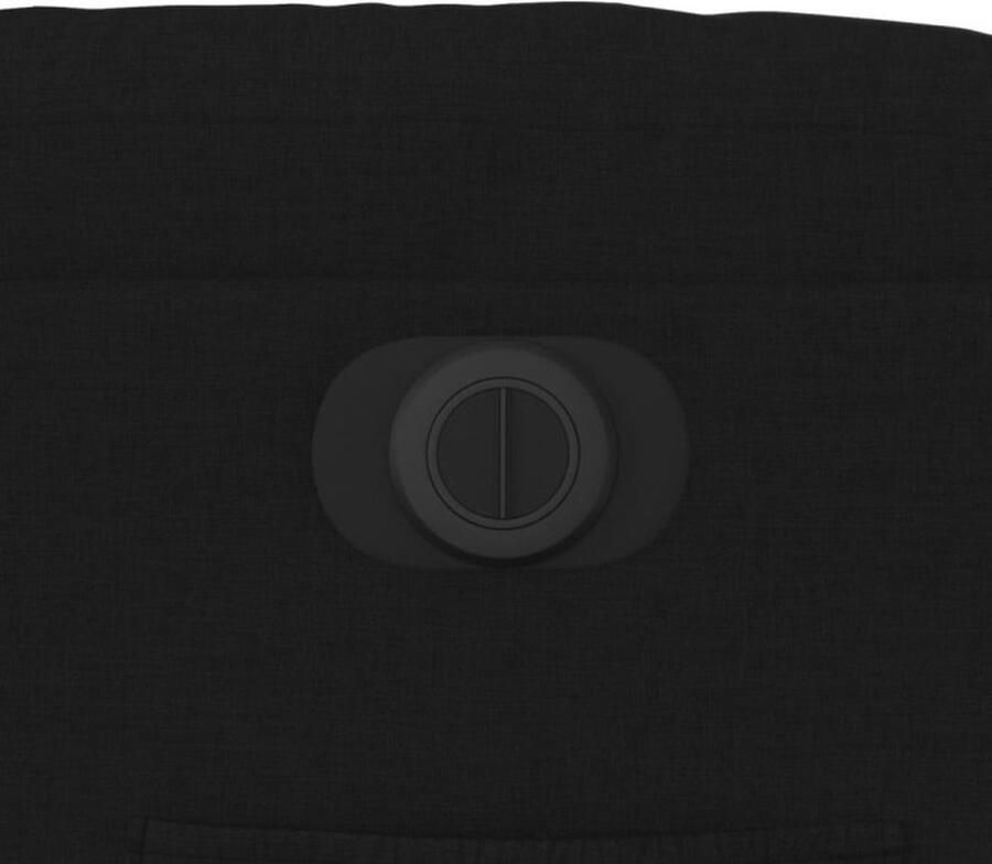 Vida XL vidaXL Fauteuil verstelbaar elektrisch stof zwart-VXL-3206569 - Foto 5