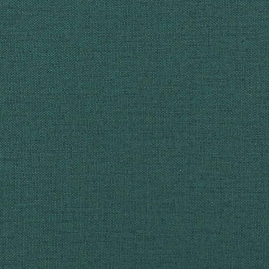 VidaXL Fauteuil verstelbaar stof donkergroen - Foto 3