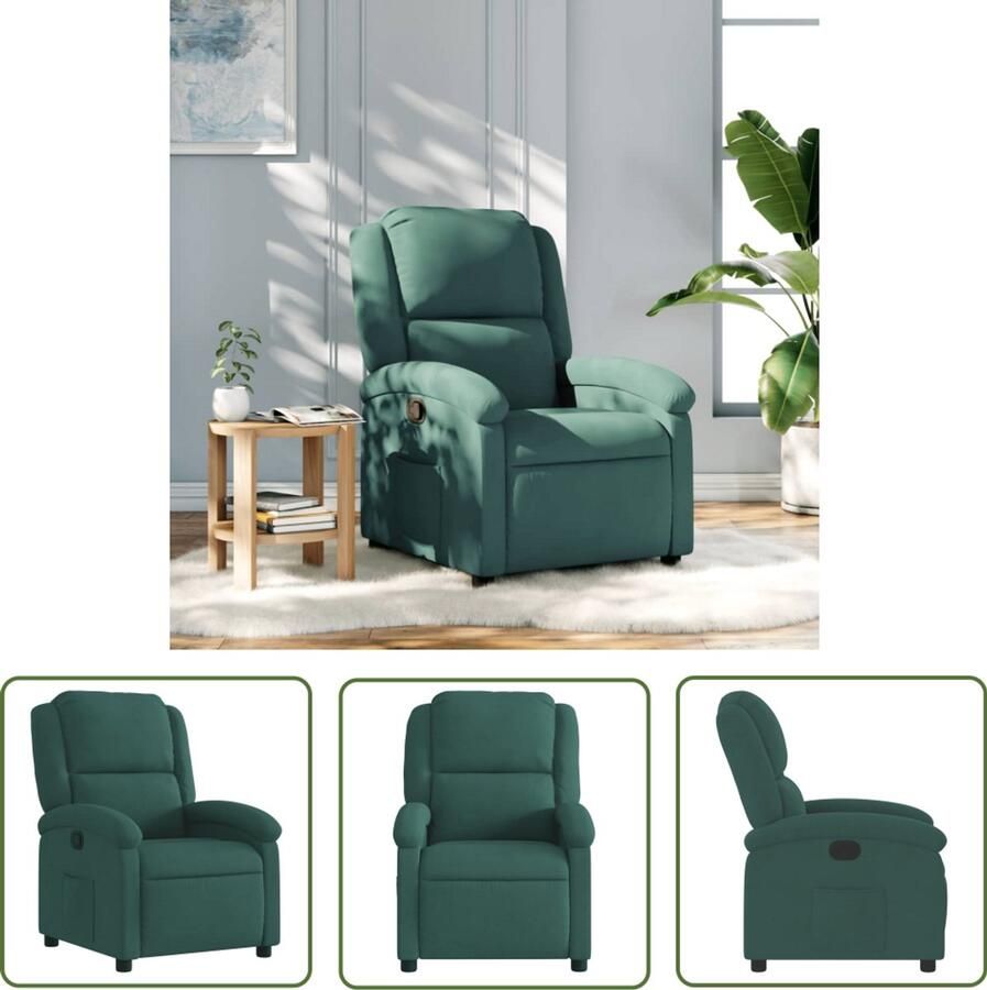 VidaXL Gereedschapset Dynamische Sleutel Fauteuil verstelbaar fluweel donkergroen Monteursgereedschap Klikmechanisme Torque Wrench