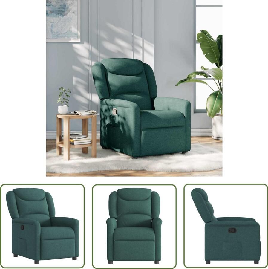 VidaXL Gereedschapset Dynamische Sleutel Fauteuil verstelbaar stof donkergroen Drapers Tools Klikmechanisme Torque Wrench