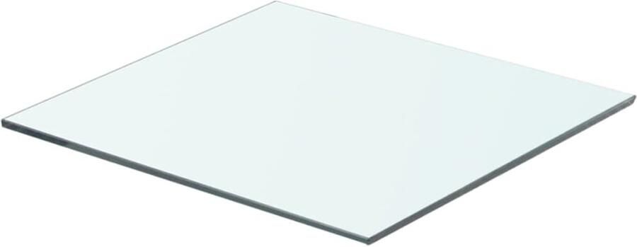 VidaXL Glazen Schappen 40x30 cm Set van 2 Glazen Schap Wandplank Expositie Vitrinekast Display