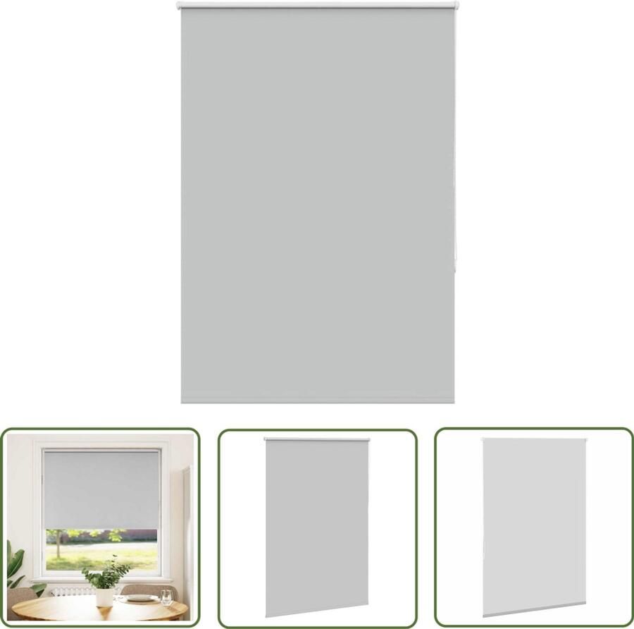 The Living Store Rolgordijn verduisterend 115x130 cm stofbreedte 110 7 cm Rolgordijnen Gordijnen Lichtwerende Gordijnen Privacy Gordijnen Kamerscherm