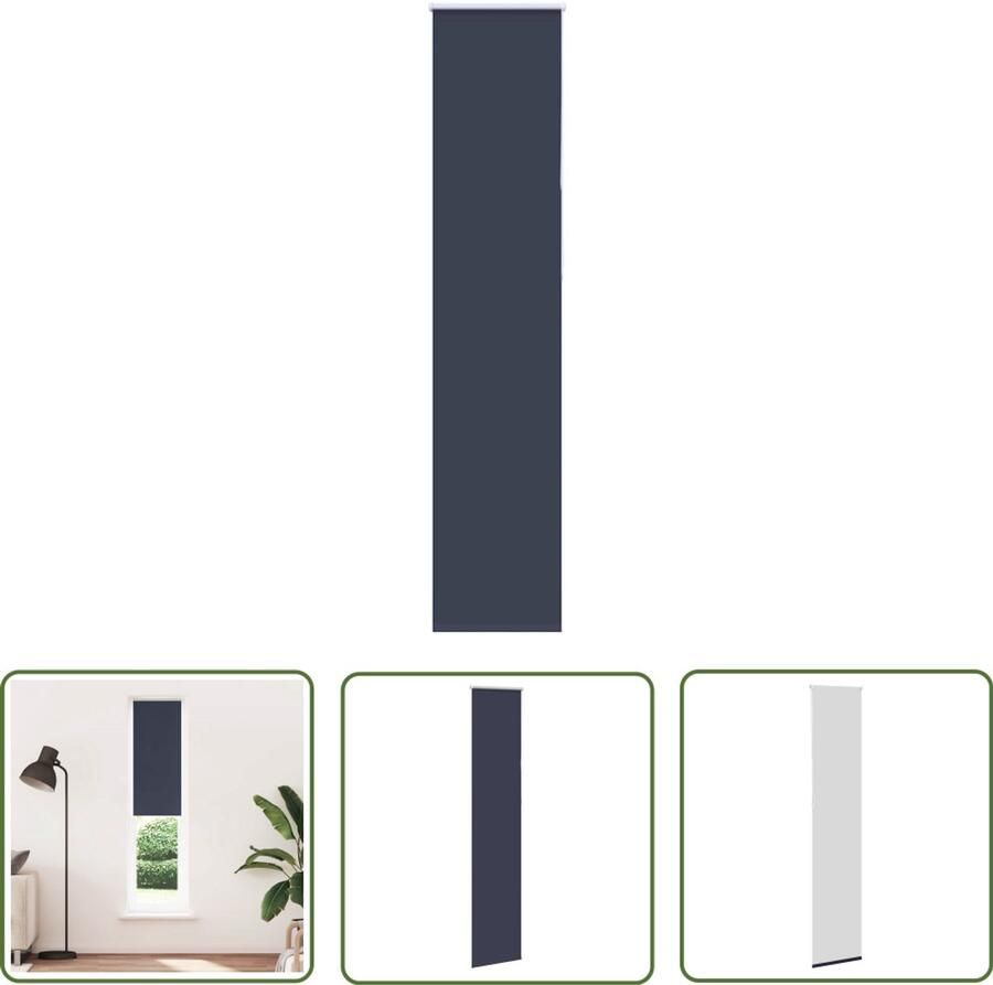 The Living Store Rolgordijn verduisterend 40x230cm stofbreedte 35 7 cm polyester Rolgordijnen Gordijnen Verduisteringsgordijnen Privacy Gordijnen Kamerscherm