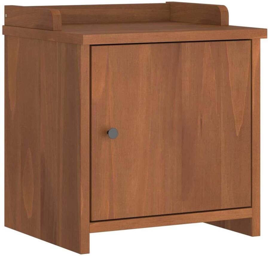 VidaXL Gangbankje SANDNES 45x40x50 cm massief grenenhout Halbank Halbanken Bank Halbankzitting