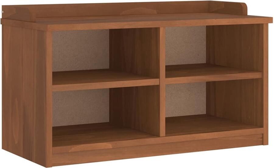 VidaXL Gangbankje SANDNES 87x40x50 cm massief grenenhout Halbank Halbanken Bank Halbankzitting