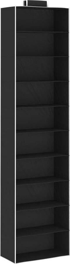 VidaXL Hangende Kledingorganisers Set van 2 Hangende Organizer Kledingorganizer Kast Organizer Kasten Organisatie Opberg Soluzioni Kledingopslag Garderobe Organizer