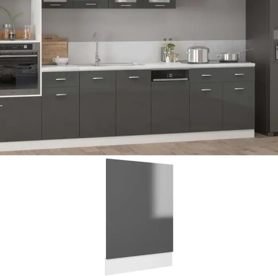 VidaXL Hangkast Hangkasten Hangende Kast Keukenkast Hangkast Lyon 29 5x31x60 cm bewerkt hout bruin eikenkleur