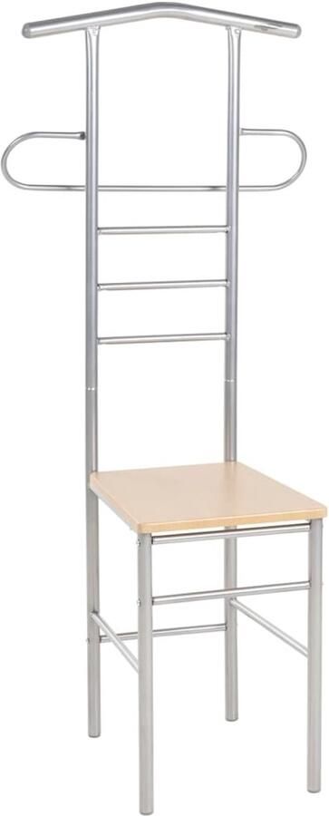 The Living Store Dressboys 2 st metaal Dressboy Herenmode Kledingopbergers Industrieel Meubilair Vintage Meubelstukken