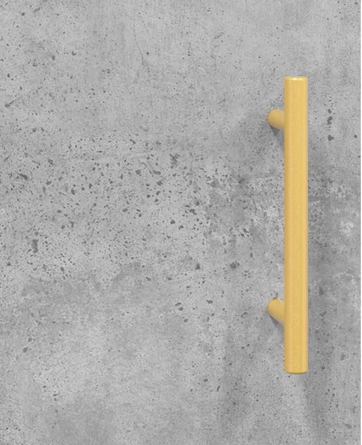 VidaXL Hoge Kast Hoge Kasten Dressoir Buffetkast -Hoge-kast-69-5x34x180-cm-bewerkt-hout-betongrijs