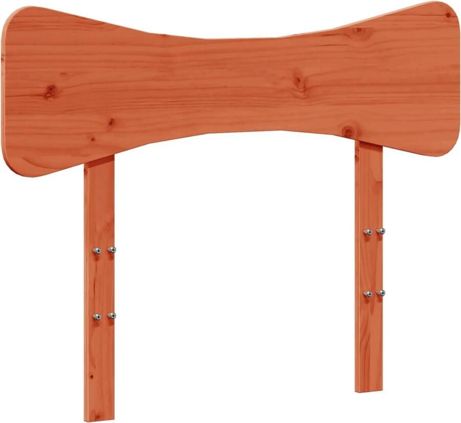 VidaXL Hoofdbord 100 cm massief grenenhout wasbruin - Foto 5