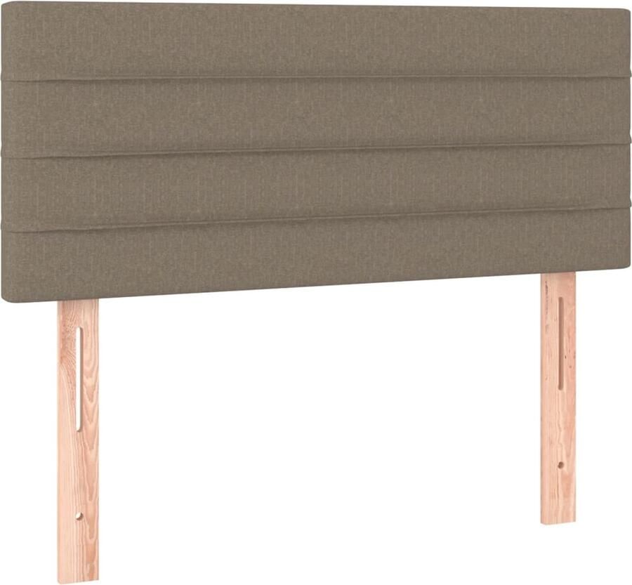 VidaXL Hoofdbord 80x5x78 88 cm stof taupe