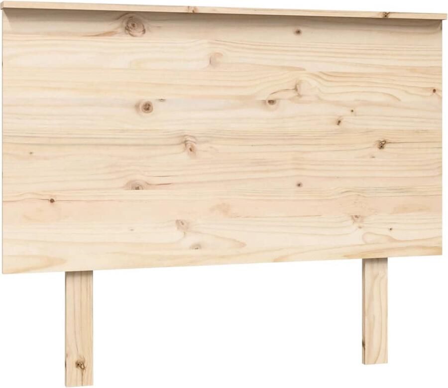VidaXL Hoofdbord 104x6x82 5 cm massief grenenhout