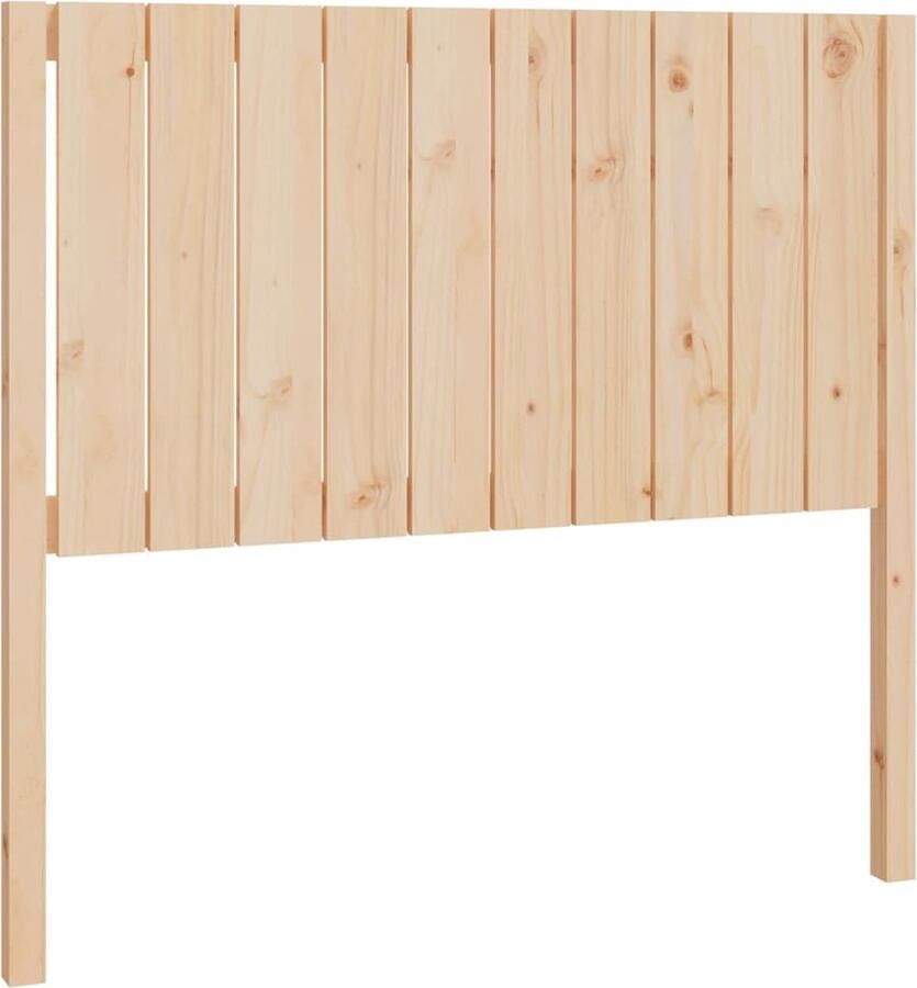VidaXL Hoofdbord 105 5x4x100 cm massief grenenhout - Foto 6