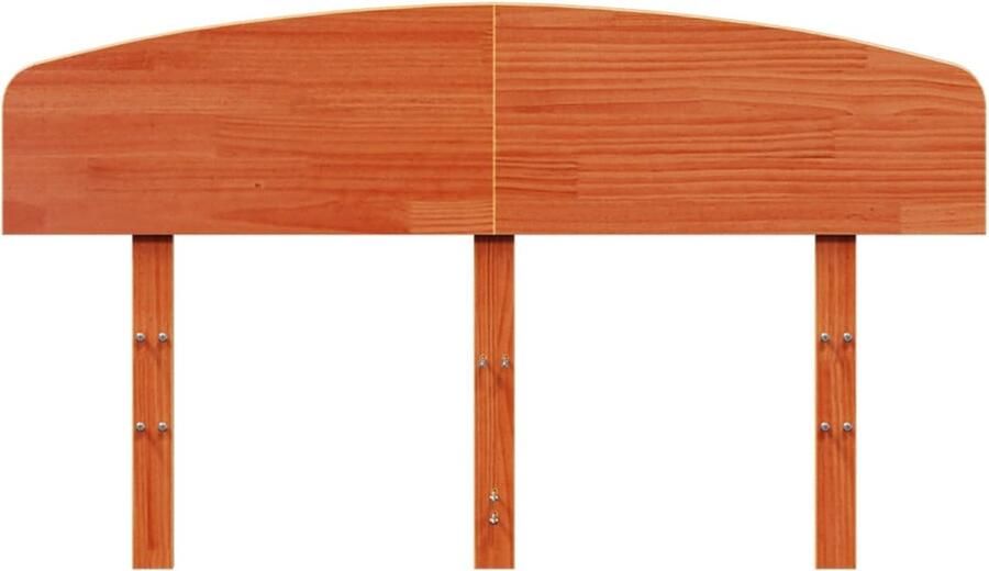 VidaXL Hoofdbord 120 cm massief grenenhout wasbruin - Foto 5