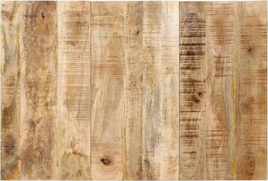 VidaXL Hoofdbord 120 cm massief ruw mangohout