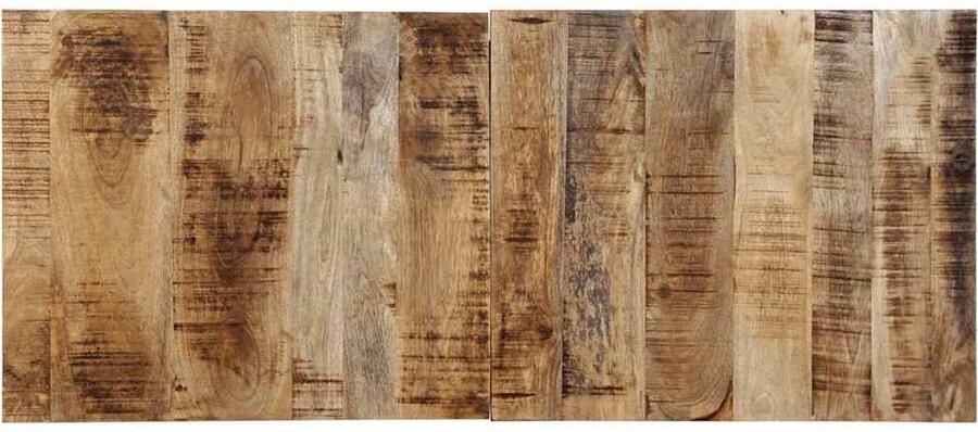 VidaXL Hoofdbord 120 cm massief ruw mangohout