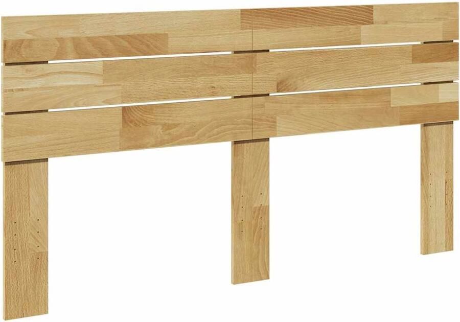 VidaXL Hoofdbord 150 cm massief hout eiken
