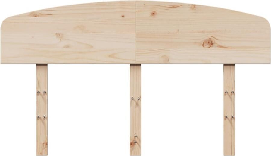 VidaXL Hoofdbord 135 cm massief grenenhout - Foto 4