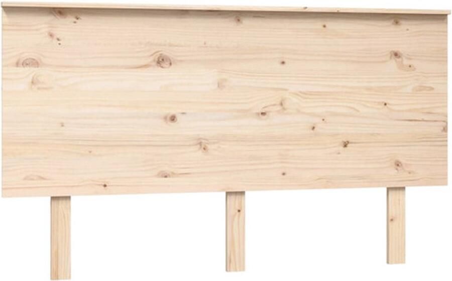 VidaXL Hoofdbord 144x6x82 5 cm massief grenenhout