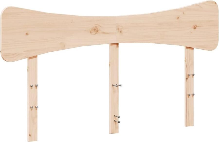 VidaXL Hoofdbord 150 cm massief grenenhout - Foto 3