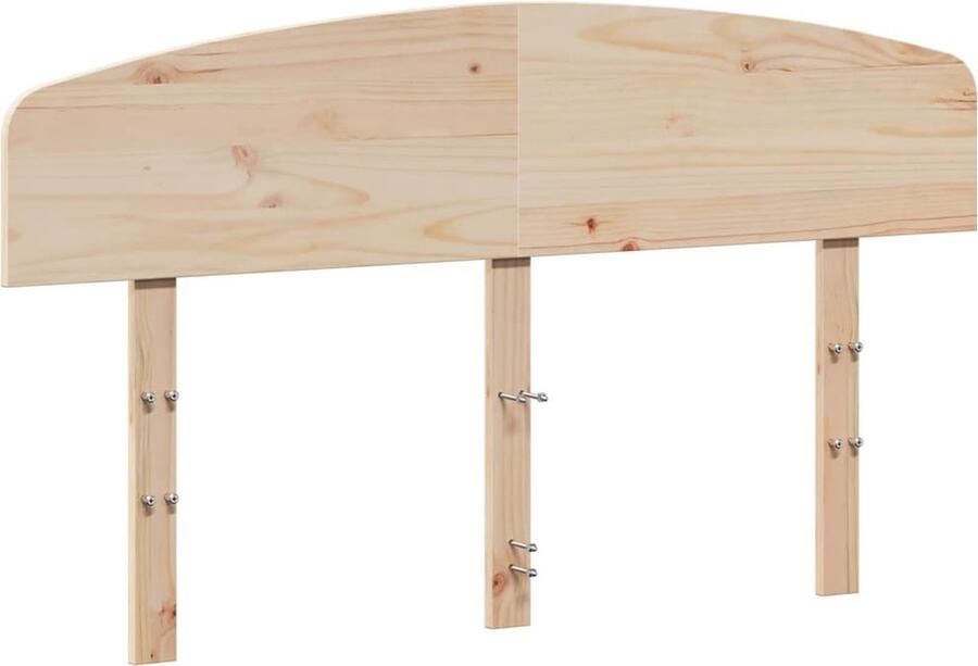 VidaXL Hoofdbord 160 cm massief grenenhout - Foto 3